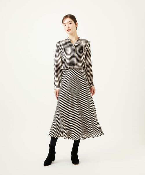 Sybilla / シビラ シャツ・ブラウス | ダイヤ柄プリントブラウス | 詳細13