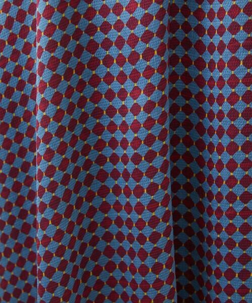 Sybilla / シビラ ロング・マキシ丈ワンピース | ダイヤ柄プリントドレス | 詳細10