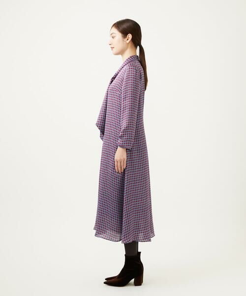 Sybilla / シビラ ロング・マキシ丈ワンピース | ダイヤ柄プリントドレス | 詳細2