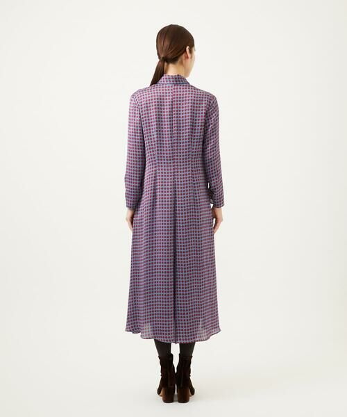 Sybilla / シビラ ロング・マキシ丈ワンピース | ダイヤ柄プリントドレス | 詳細3