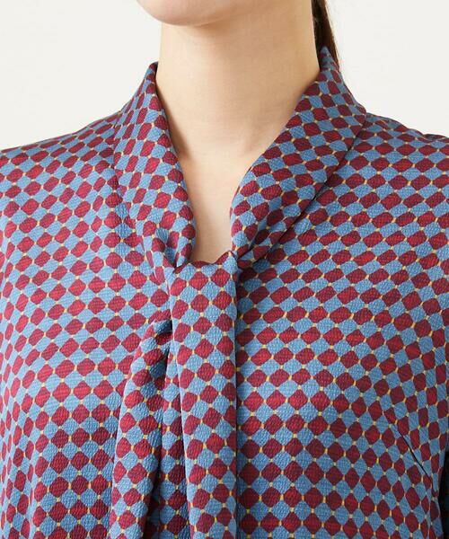 Sybilla / シビラ ロング・マキシ丈ワンピース | ダイヤ柄プリントドレス | 詳細4