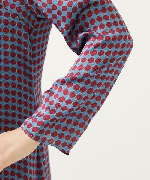 Sybilla / シビラ ロング・マキシ丈ワンピース | ダイヤ柄プリントドレス | 詳細6