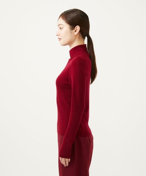Sybilla / シビラ ニット・セーター | ステッチデザインハイネックプルオーバー | 詳細2