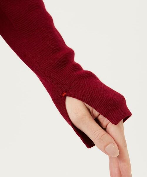 Sybilla / シビラ ニット・セーター | ステッチデザインハイネックプルオーバー | 詳細7