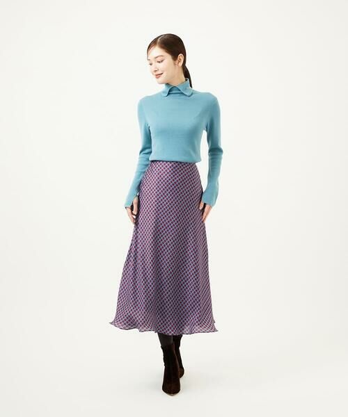 Sybilla / シビラ ニット・セーター | ステッチデザインハイネックプルオーバー | 詳細14