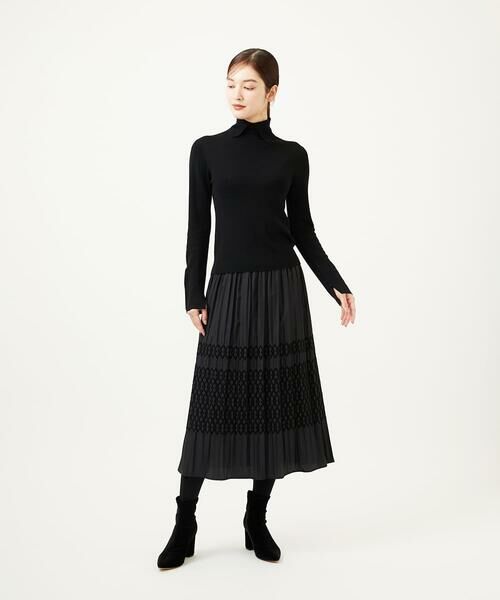 Sybilla / シビラ ニット・セーター | ステッチデザインハイネックプルオーバー | 詳細17