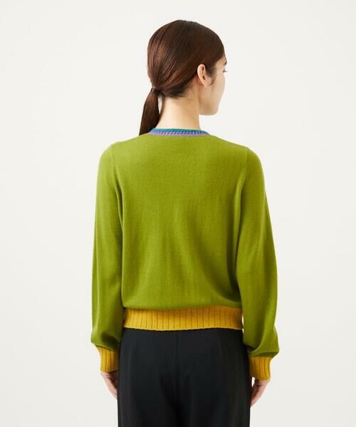 Sybilla / シビラ カーディガン・ボレロ | ポケットデザイン配色カーディガン | 詳細3