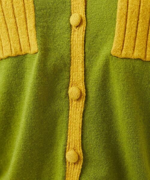 Sybilla / シビラ カーディガン・ボレロ | ポケットデザイン配色カーディガン | 詳細5