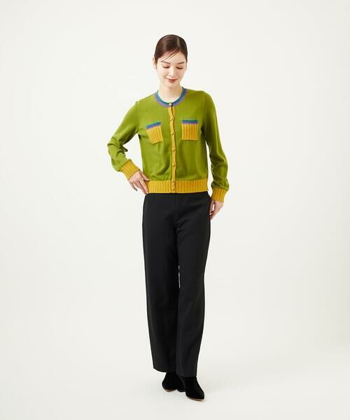 Sybilla / シビラ カーディガン・ボレロ | ポケットデザイン配色カーディガン | 詳細9