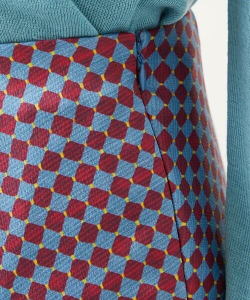 Sybilla / シビラ ロング・マキシ丈スカート | ダイヤ柄プリントスカート | 詳細5
