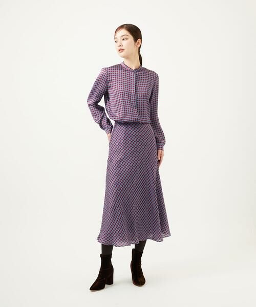 Sybilla / シビラ ロング・マキシ丈スカート | ダイヤ柄プリントスカート | 詳細8