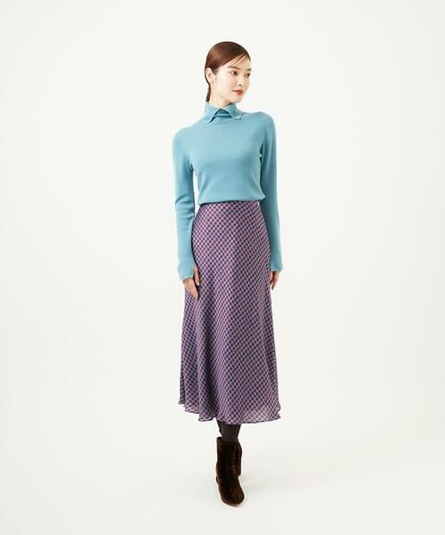 Sybilla / シビラ ロング・マキシ丈スカート | ダイヤ柄プリントスカート | 詳細9
