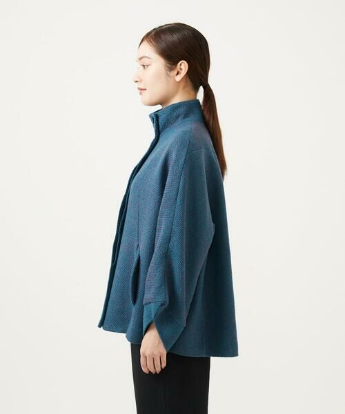 Sybilla / シビラ その他アウター | スタンドカラーツイードショートコート | 詳細3