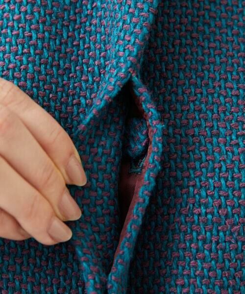 Sybilla / シビラ その他アウター | スタンドカラーツイードショートコート | 詳細7