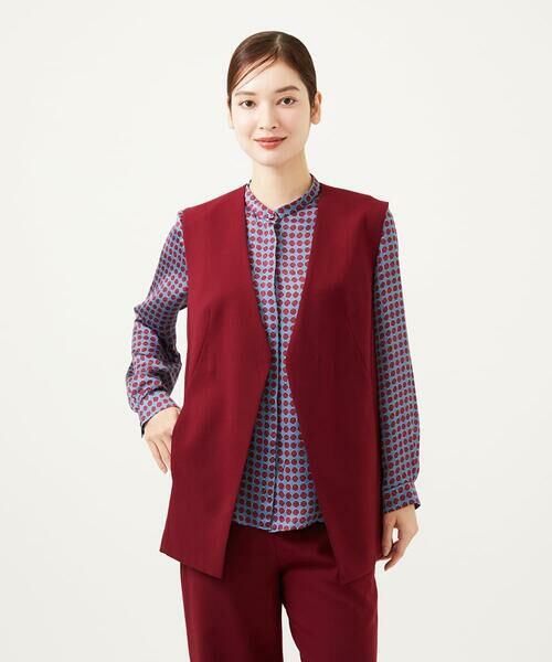 Sybilla / シビラ ベスト | ウールサキソニージレ | 詳細1