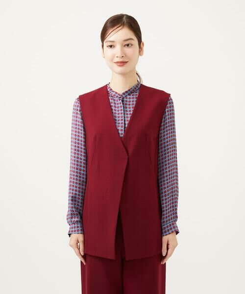 Sybilla / シビラ ベスト | ウールサキソニージレ | 詳細2