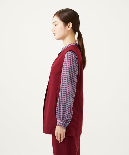 Sybilla / シビラ ベスト | ウールサキソニージレ | 詳細3