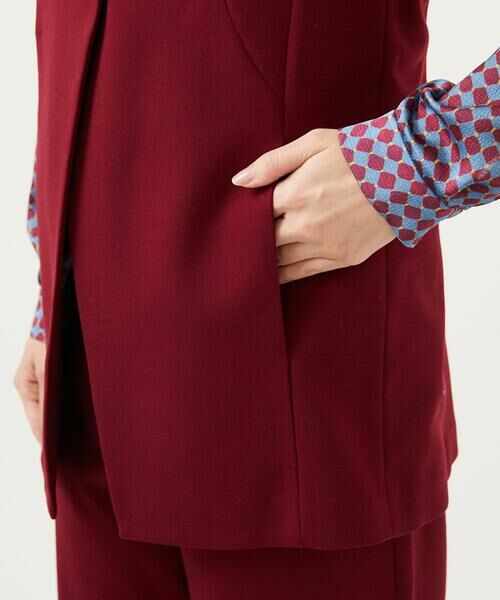 Sybilla / シビラ ベスト | ウールサキソニージレ | 詳細8