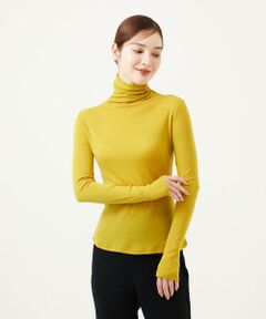 Sybilla / シビラ カットソー | ハイネックウールカットソー