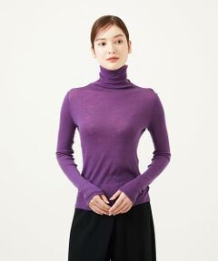 Sybilla / シビラ カットソー | ハイネックウールカットソー