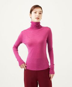 Sybilla / シビラ カットソー | ハイネックウールカットソー