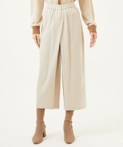 Sybilla / シビラ ショート・ハーフ・半端丈パンツ | ウールアムンゼンラップパンツ