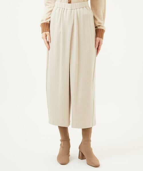 Sybilla / シビラ ショート・ハーフ・半端丈パンツ | ウールアムンゼンラップパンツ | 詳細1