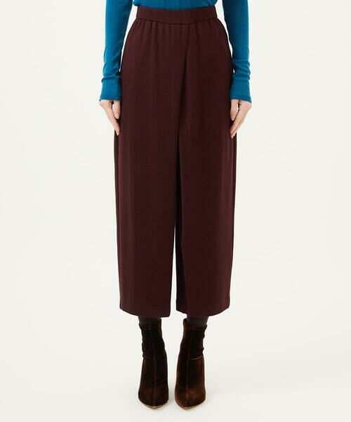 Sybilla / シビラ ショート・ハーフ・半端丈パンツ | ウールアムンゼンラップパンツ | 詳細3