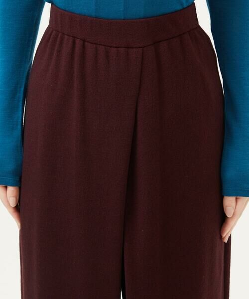 Sybilla / シビラ ショート・ハーフ・半端丈パンツ | ウールアムンゼンラップパンツ | 詳細6