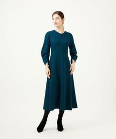 Sybilla / シビラ ロング・マキシ丈ワンピース | フォルムスリーブジャージードレス
