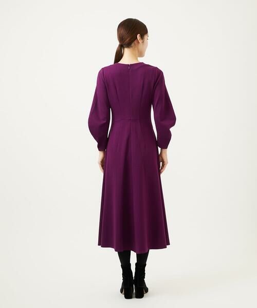 Sybilla / シビラ ロング・マキシ丈ワンピース | フォルムスリーブジャージードレス | 詳細4