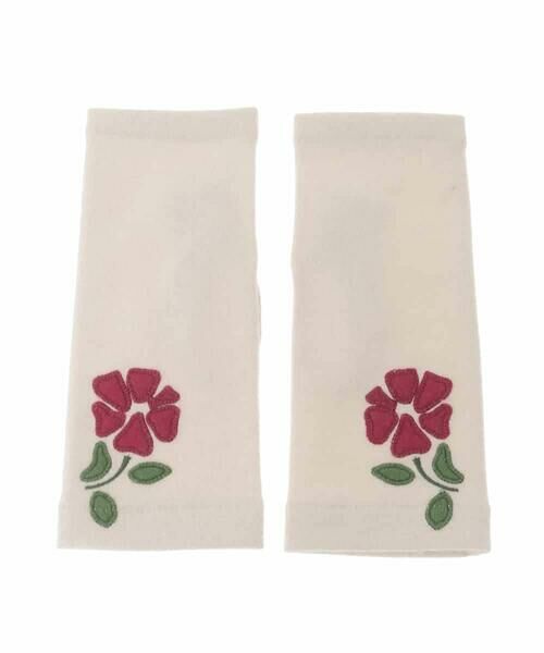 Sybilla / シビラ 手袋 | 【日本製】フィンガーレスフラワーパッチワークグローブ | 詳細1