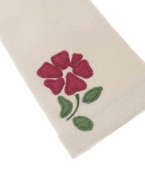 Sybilla / シビラ 手袋 | 【日本製】フィンガーレスフラワーパッチワークグローブ | 詳細5