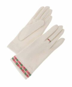 【日本製】リング刺繍グローブ