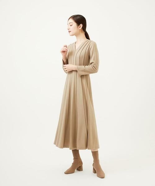 Sybilla / シビラ ロング・マキシ丈ワンピース | ピンタックデザインドレス | 詳細1