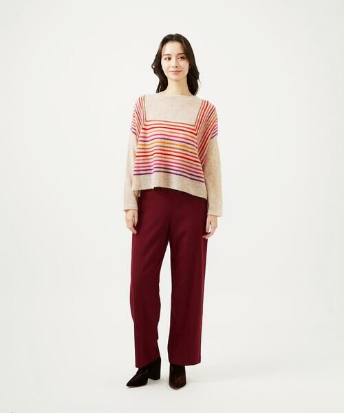 Sybilla / シビラ ニット・セーター | マルチカラーボーダーニット | 詳細10