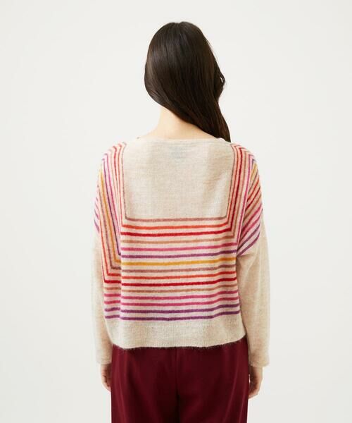Sybilla / シビラ ニット・セーター | マルチカラーボーダーニット | 詳細4