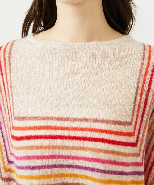 Sybilla / シビラ ニット・セーター | マルチカラーボーダーニット | 詳細5