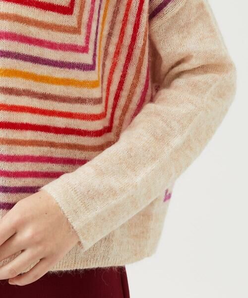 Sybilla / シビラ ニット・セーター | マルチカラーボーダーニット | 詳細6