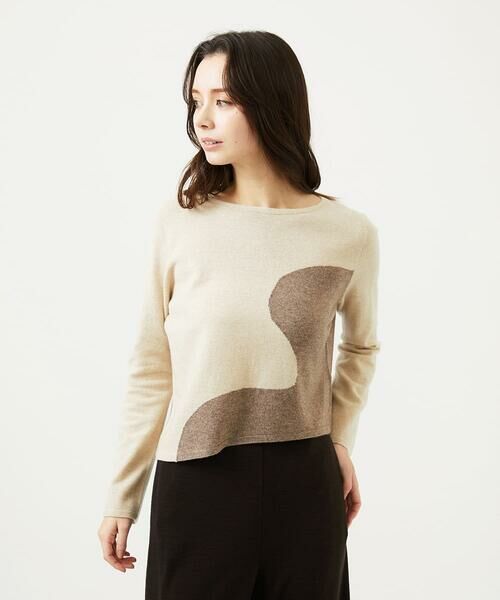 Sybilla / シビラ ニット・セーター | アシメントリー配色ニット | 詳細10