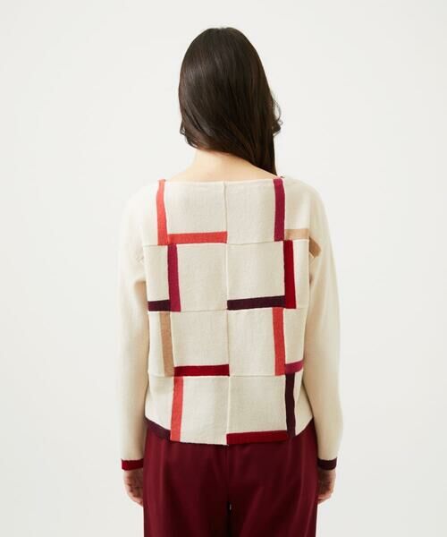 Sybilla / シビラ ニット・セーター | パッチワークデザインニット | 詳細3