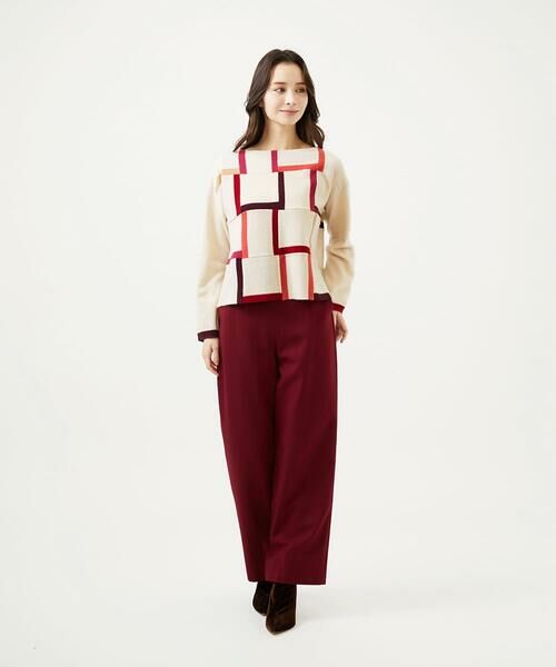 Sybilla / シビラ ニット・セーター | パッチワークデザインニット | 詳細8