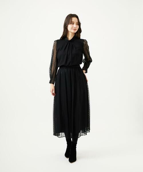 Sybilla / シビラ ロング・マキシ丈スカート | ストライプレーススカート | 詳細11