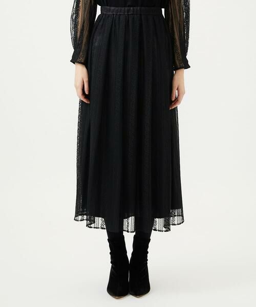 Sybilla / シビラ ロング・マキシ丈スカート | ストライプレーススカート | 詳細3