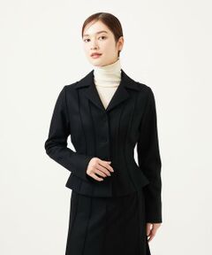 Sybilla / シビラ テーラードジャケット | ピンタックデザインジャケット