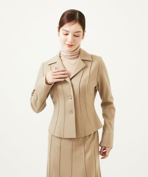 Sybilla / シビラ テーラードジャケット | ピンタックデザインジャケット | 詳細1