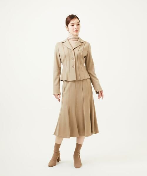 Sybilla / シビラ テーラードジャケット | ピンタックデザインジャケット | 詳細3