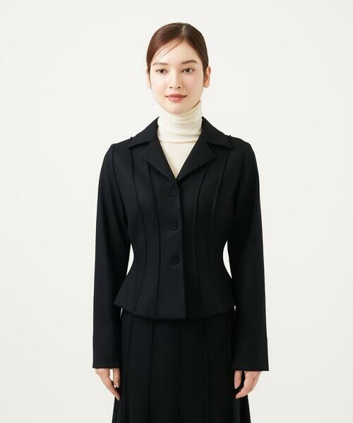 Sybilla / シビラ テーラードジャケット | ピンタックデザインジャケット | 詳細5