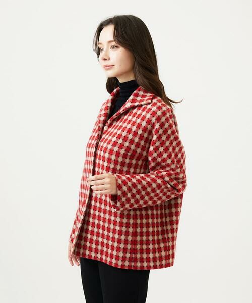 Sybilla / シビラ その他アウター | チェック柄ショートコート | 詳細1