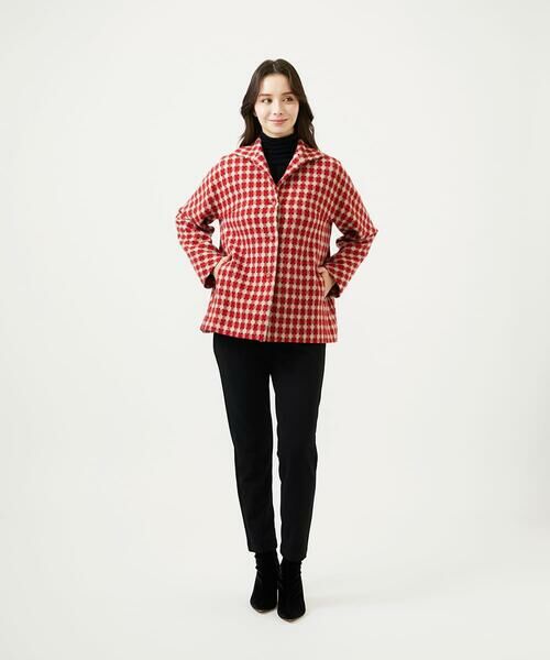 Sybilla / シビラ その他アウター | チェック柄ショートコート | 詳細2